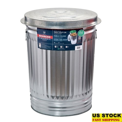 Gallon steel trash can - 31,