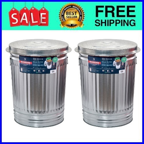 Behrens gallon steel trash - gallon,