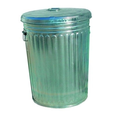 Pre galvanized trash - trash, can